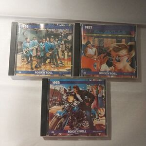 TIME LIFE  THE ROCK N ROLL ERA   1956  1957 1958  VARIOUS ARTISTS    3 CDs